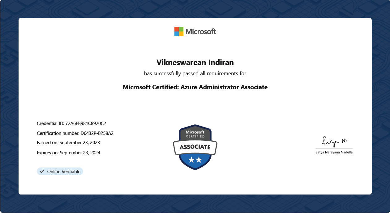 Azure admin